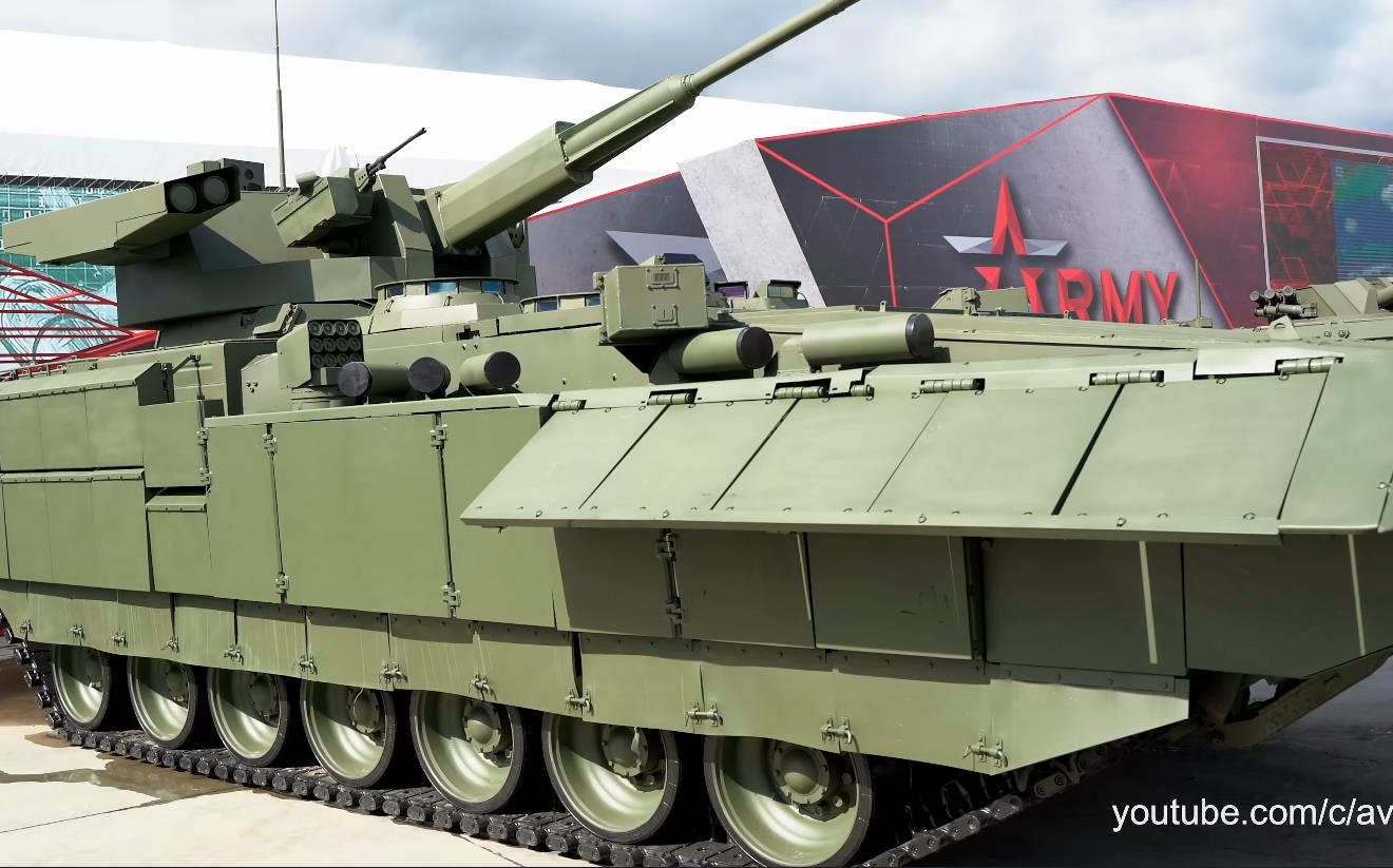 军队2020论坛俄罗斯陆军t15阿玛塔重型步兵战车57毫米机炮202093