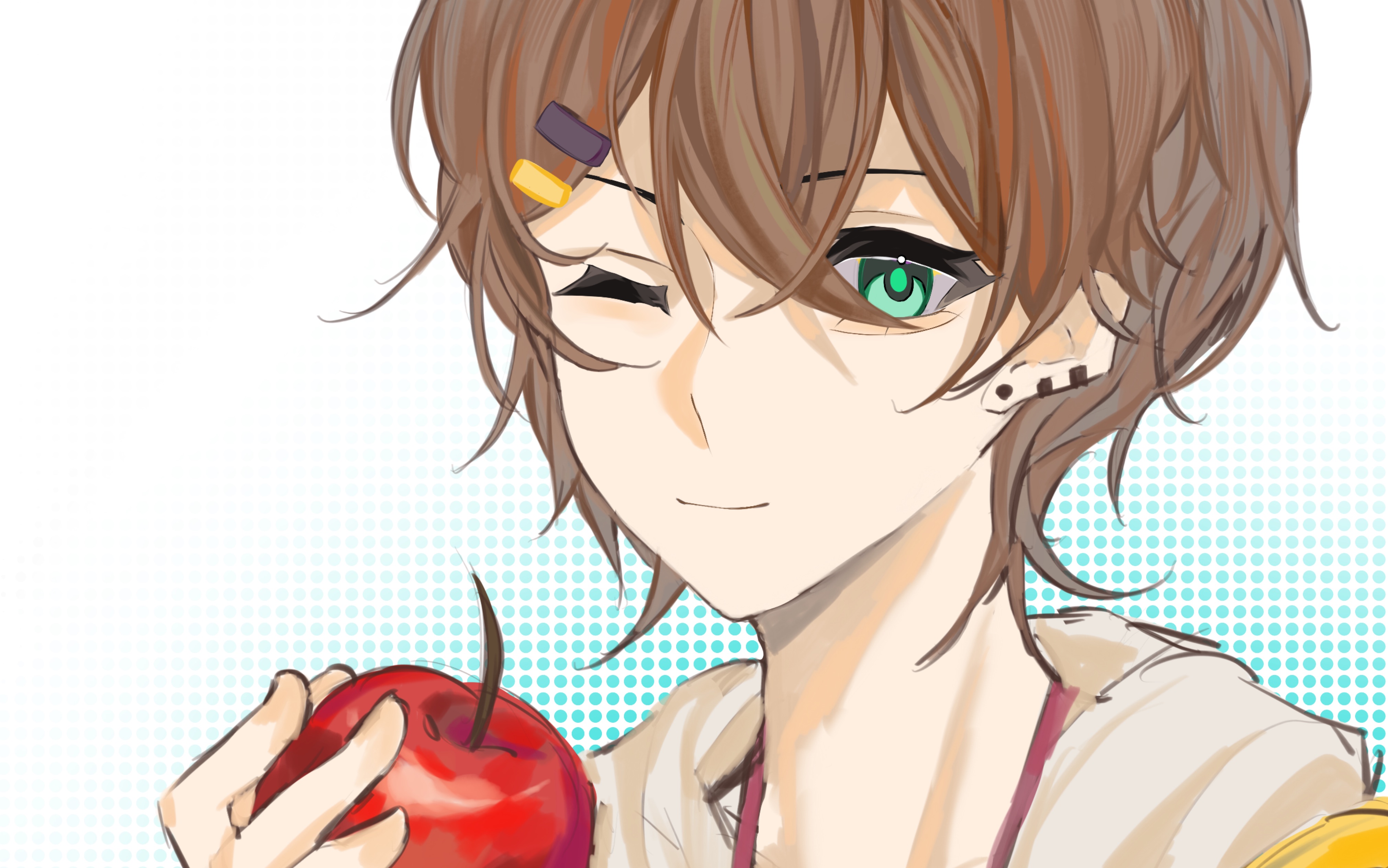 【procreate绘画过程/少年霜同人绘制】潦潦草草啊啊,但少主真的很