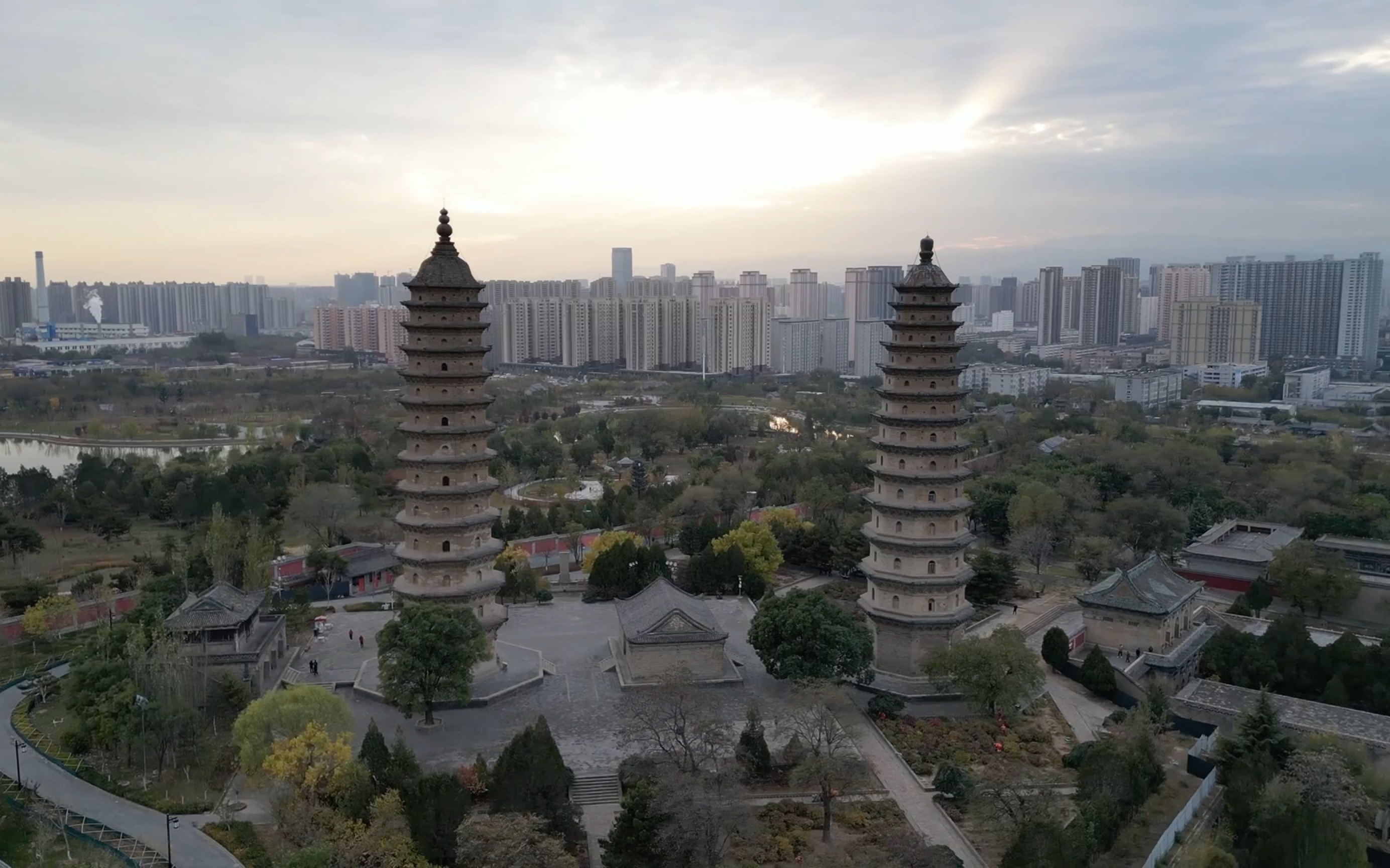 太原雙塔寺景區