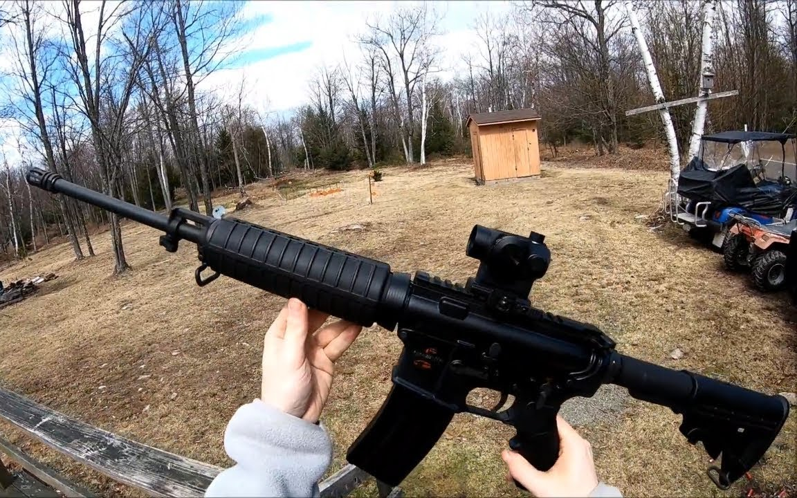 【枪械试射】ar-15 bushmaster(大毒蛇)