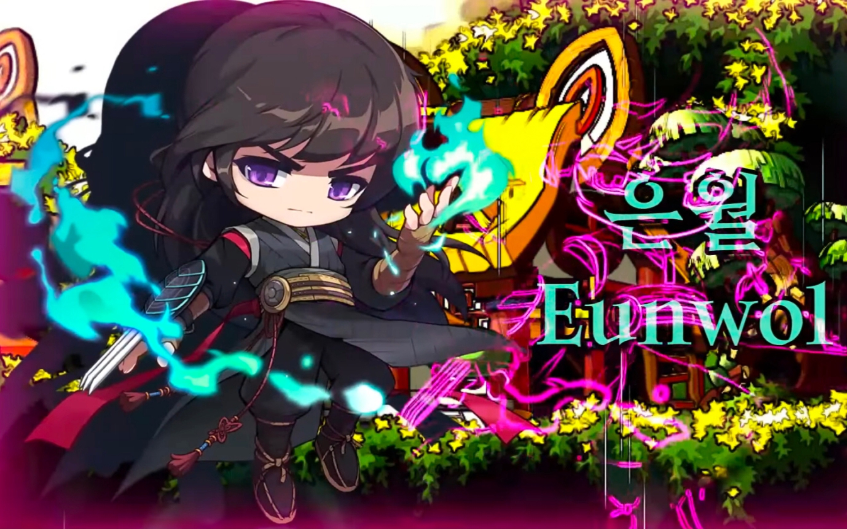 79冒险岛m79 韩服 菜菜隐月 混沌小丑(混塔)