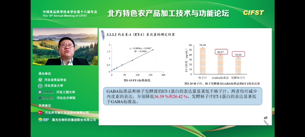 中国食品科学技术学会第十八届年会北方特色农产品加工技术与功能论坛哔哩哔哩bilibili