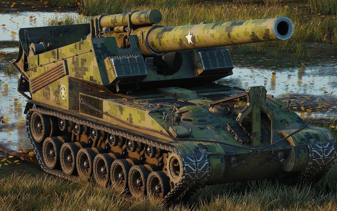 【坦克世界】核弹再现?t92 hmc - 3杀 9,2k伤害