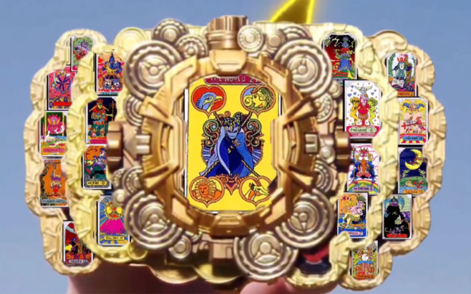 "[the world]原设好像是有所有塔罗牌替身的能力"