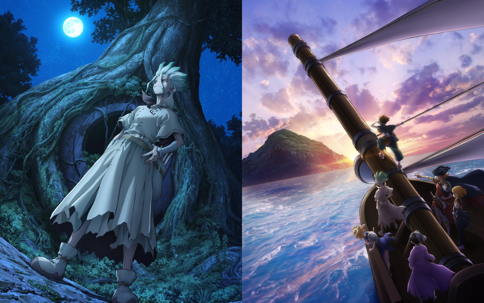 stone 石纪元 第三季「新世界」第二季度 播出告知&特别纪念mv【1080p