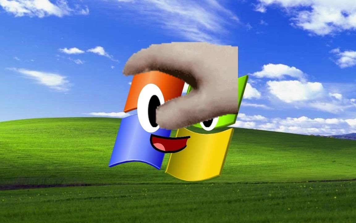 [图]Pet the Windows XP（摸摸Windows XP）