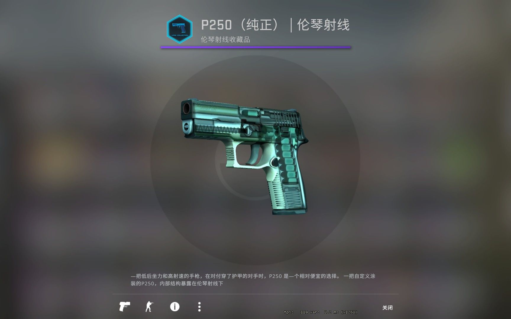 p250纯正伦琴射线欧洲特供
