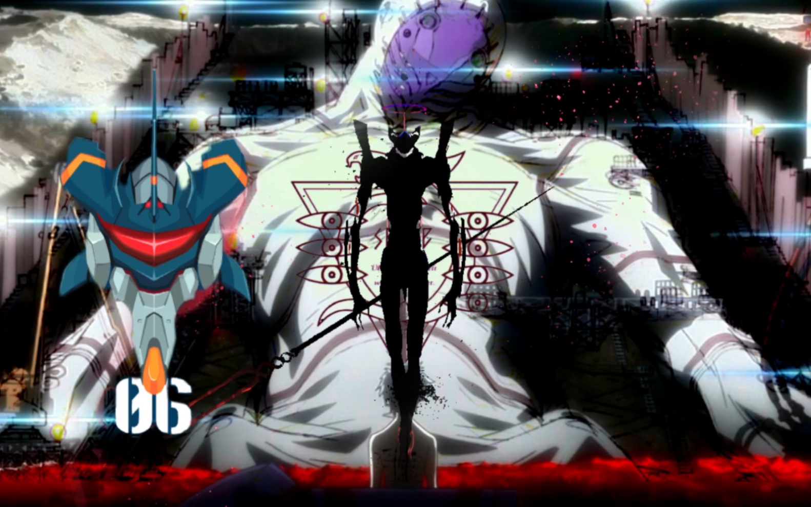 来自月球的第六台eva:mark06,真正的evangelion人造之神!