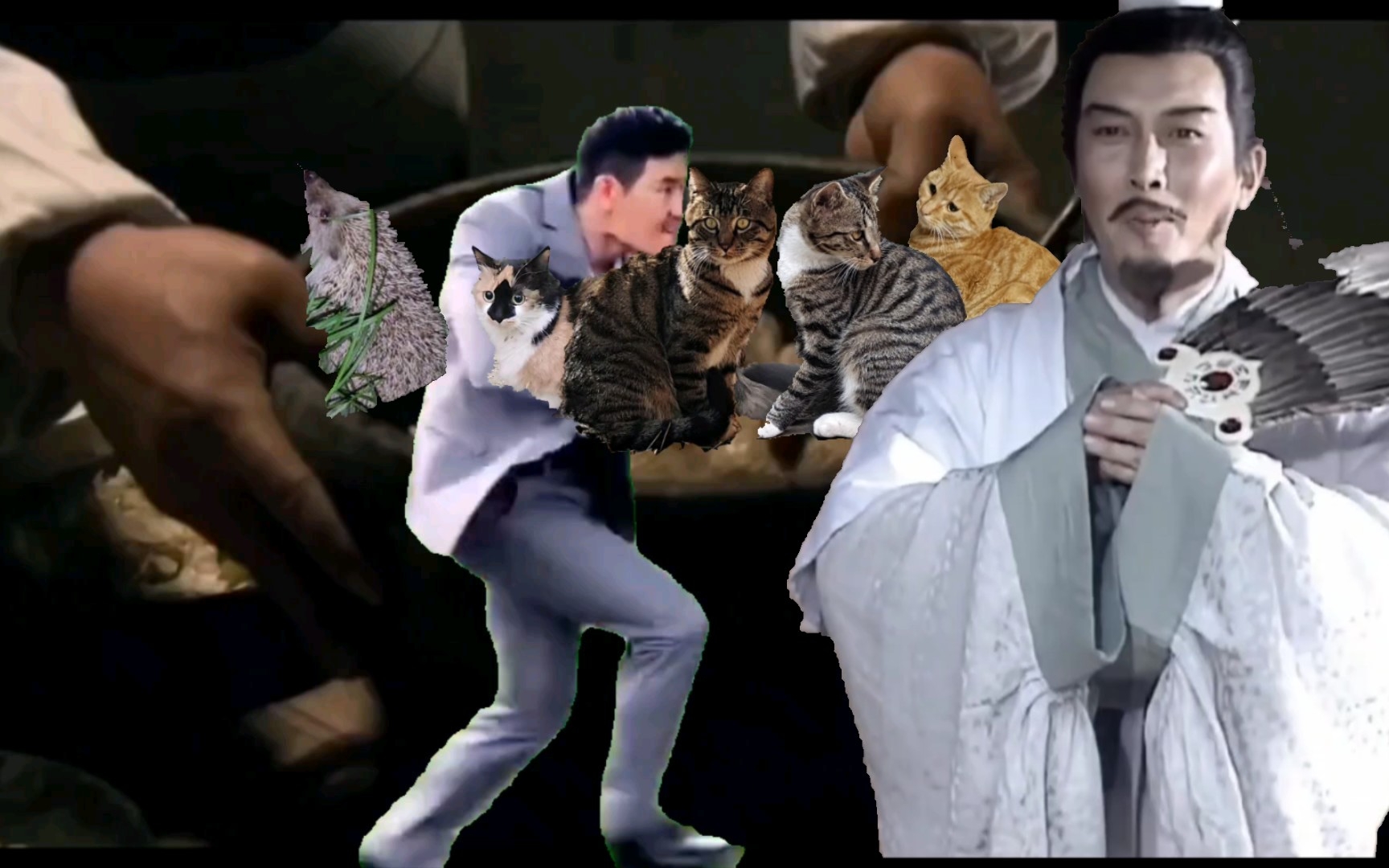 就叫他嘎子偷猫吧