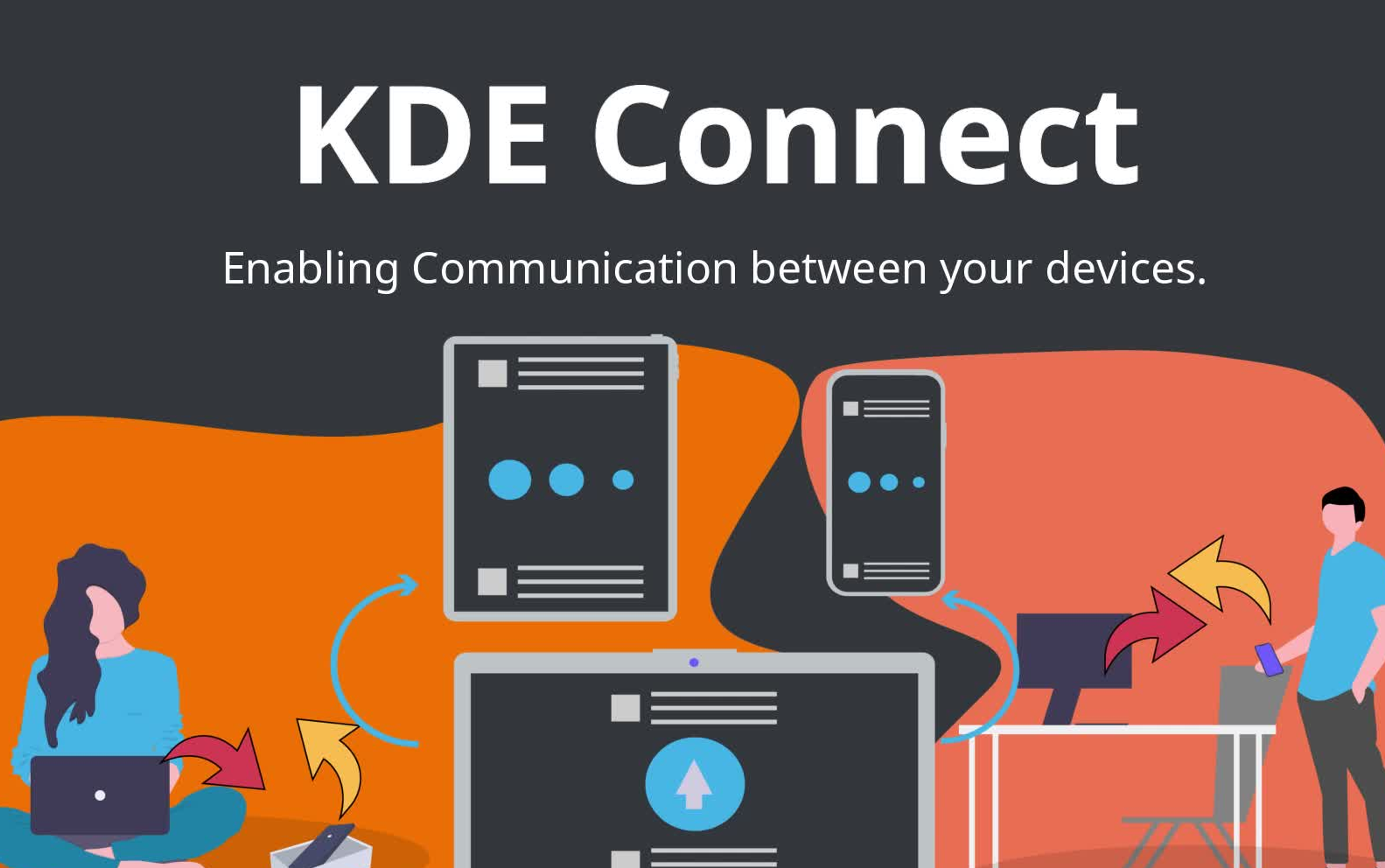 了解 KDE Connect  连接你的各种设备  Get to know KDE Connect哔哩哔哩bilibili