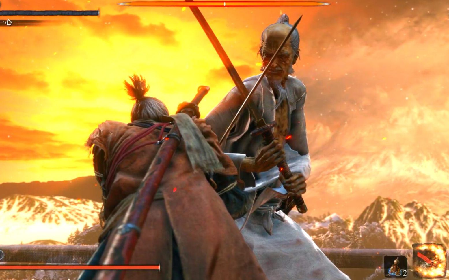 只狼 四周目 老年剑圣苇名一心