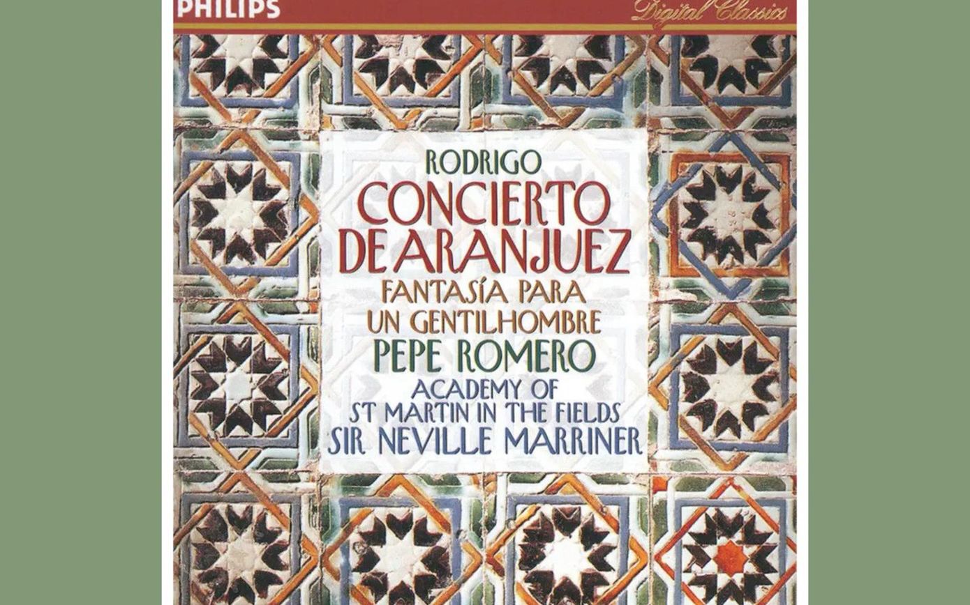 [图]Rodrigo Concierto de Aranjuez - Pepe Romero _ Sir Neville Marriner _ ASMF 1994