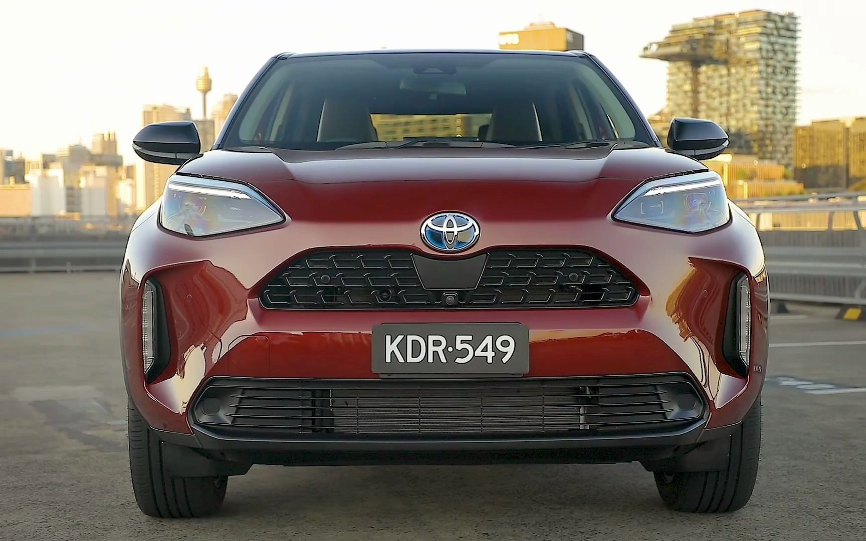 2021款丰田toyota雅力士年轻潮流的设计爱了爱了