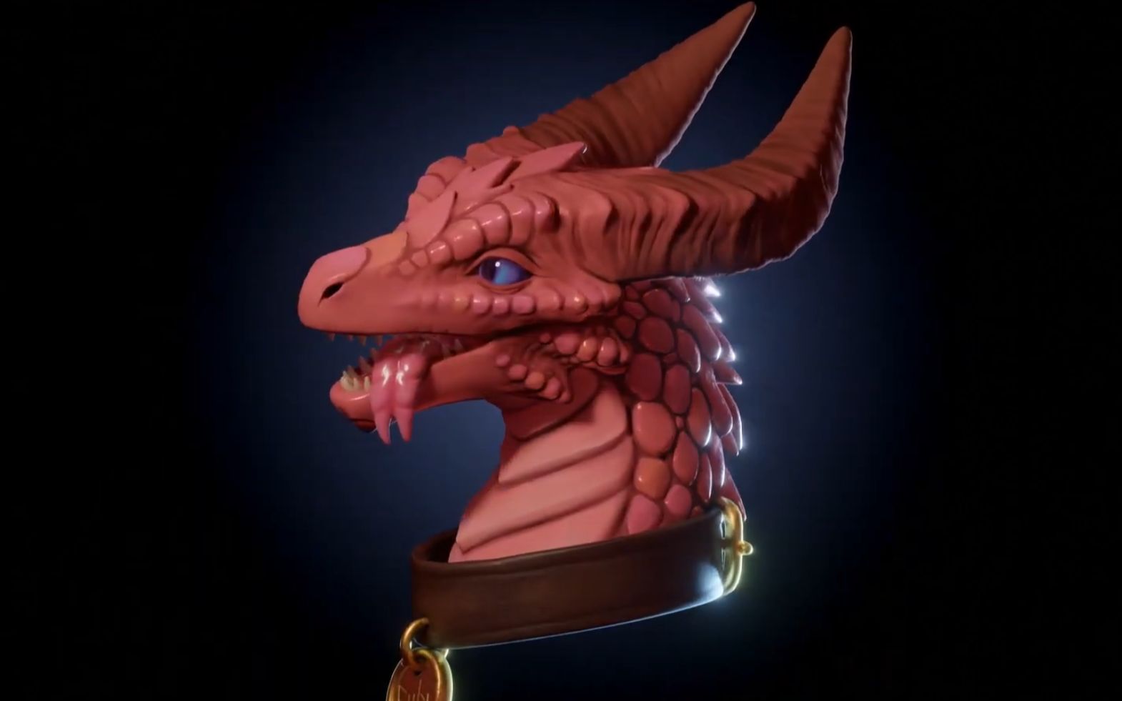 红宝石龙-blender雕刻_哔哩哔哩 (゜-゜)つロ 干杯~-bilibili