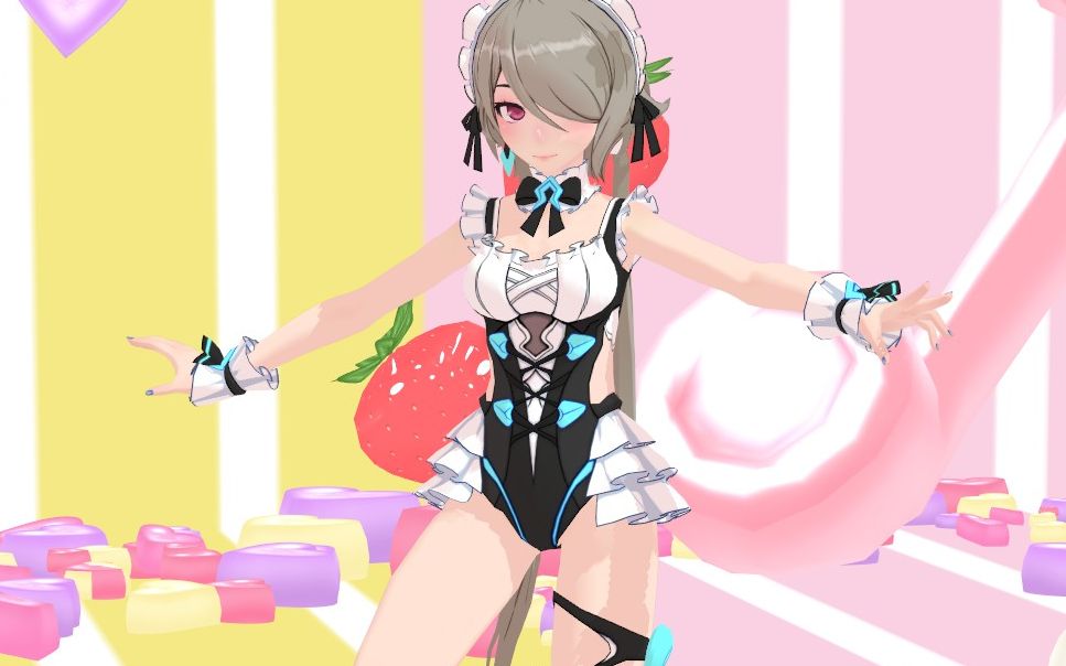 【崩坏3mmd】夏装丽塔【solo】