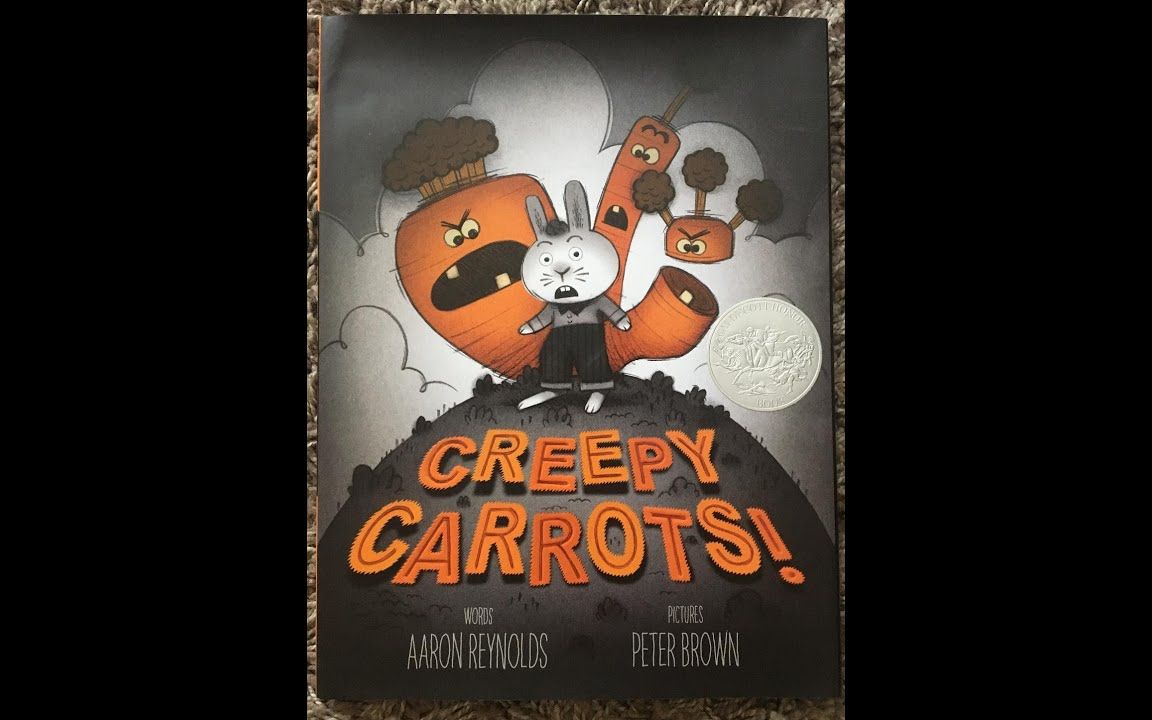 [图]『英文原版绘本 作者倾情朗读』恐怖红萝卜 Creepy Carrots! by Aaron Reynolds