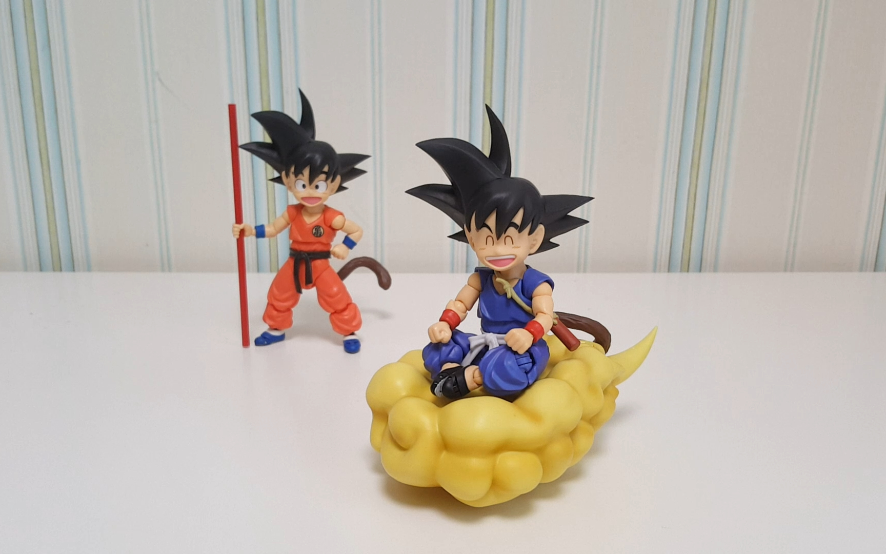 万代shf七龙珠蓝衣小悟空