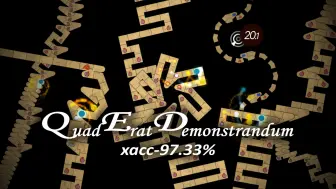 Download Video: 【冰与火之舞/全国最高精准】捡漏速通一个评级虚高的QED 97.33% Quad Erat Demonstrandum