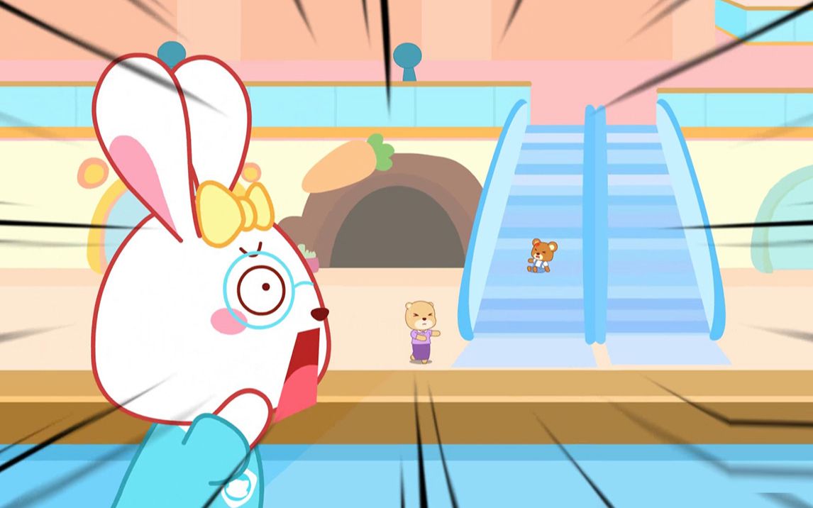 安全教育:乘坐自动扶梯要小心【猫小帅】