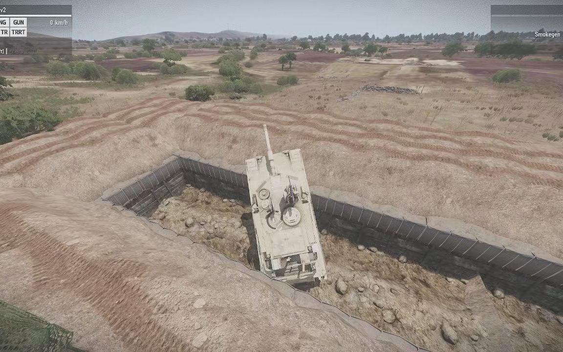 反坦克壕场景制作取得阶段性研究成果