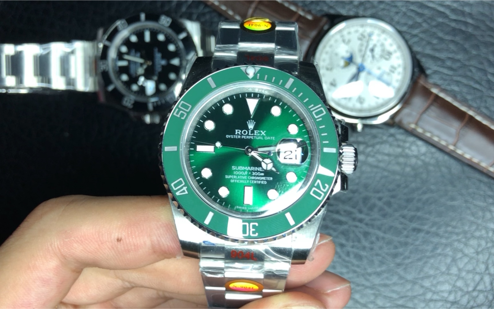 站西入手劳力士绿水鬼开箱实拍