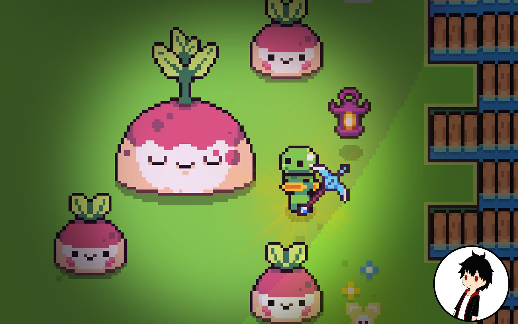 卖萌求生存的甜菜精!说话超好听!p2丨浮岛物语forager