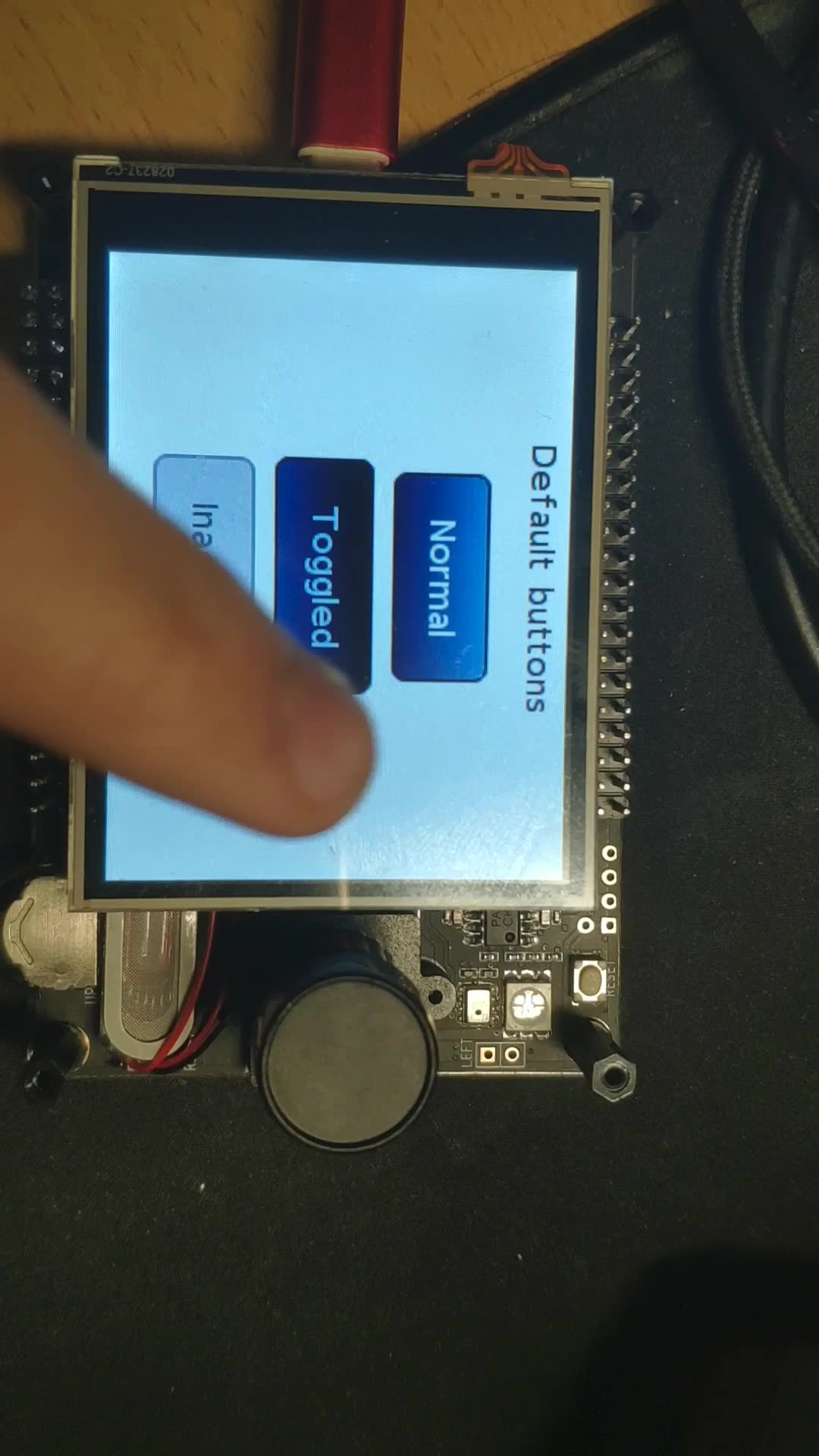 Sipeed MAIX Go LittlevGL 演示（基于Arduino）_哔哩哔哩_bilibili