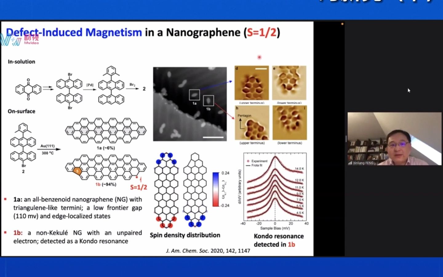 欧洲科学院院士冯新亮为你解读——石墨烯纳米结构3.0:量子现象和性质(下)【2022第六届国际碳材料大会预热合集】哔哩哔哩bilibili