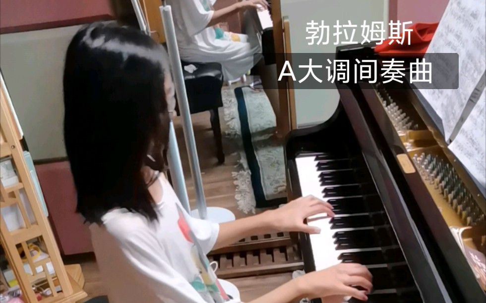 [图]A大调间奏曲op.118 No.2-勃拉姆斯（10岁时，整理视频时发现的，深沉的情感）