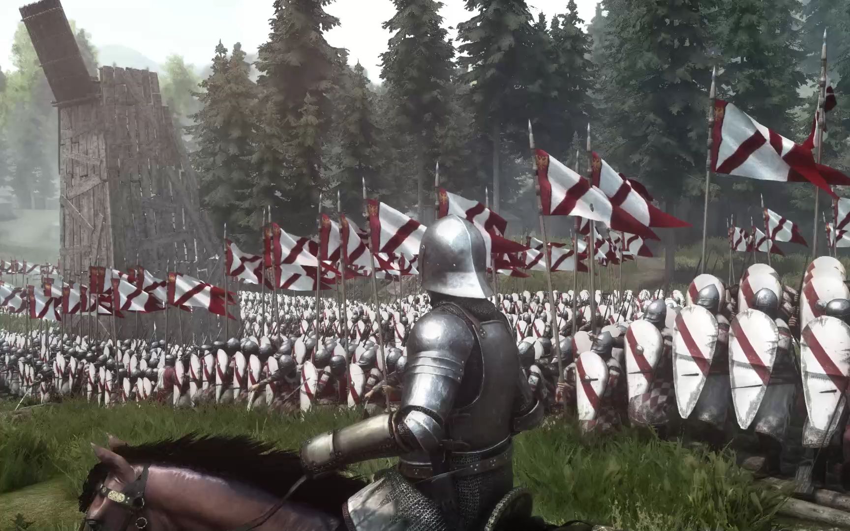 场面太震撼骑砍2史诗级攻城战中世纪铁罐头出场