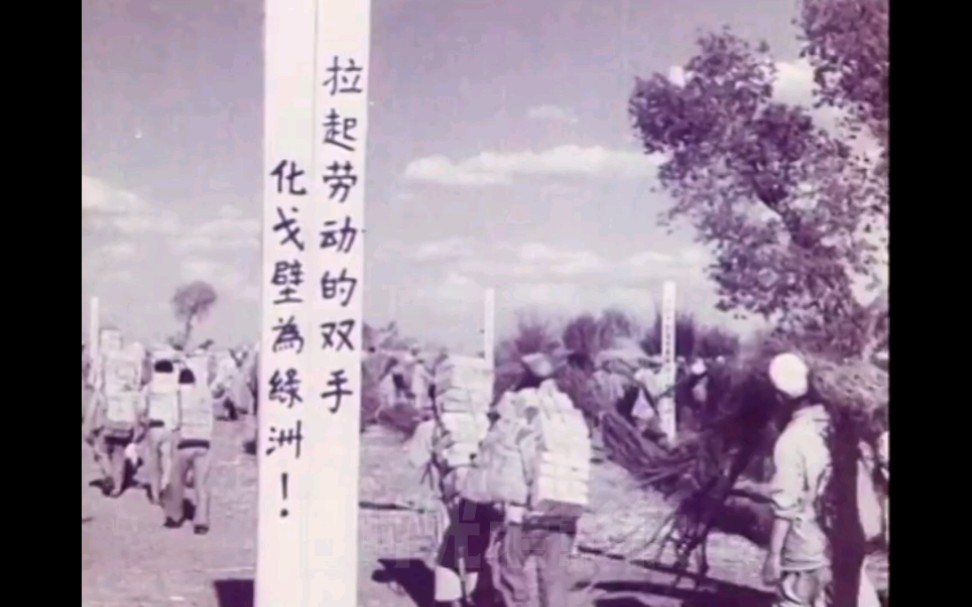 [图]老影像：60年代生产建设兵团往事，艰苦创业、歌声嘹亮（1965）