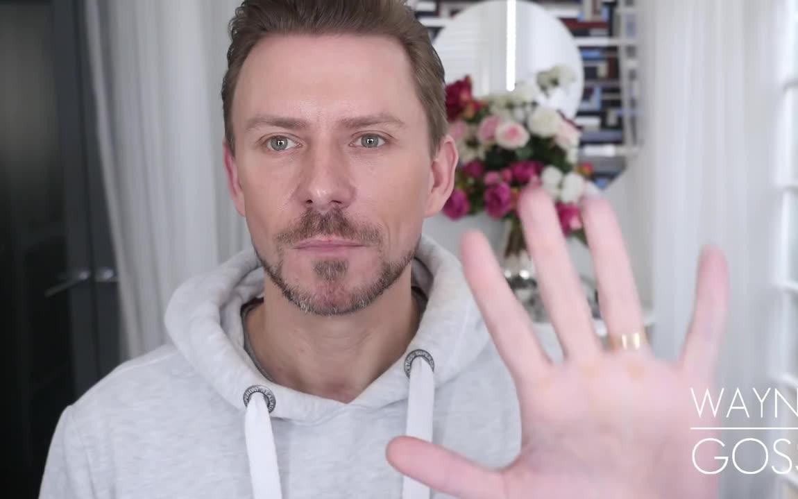 [图][中字熟肉]Wayne Goss 三分钟解决粉底浮粉问题 HOW TO STOP CAKEY FOUNDATION IN 3 MINUTES!