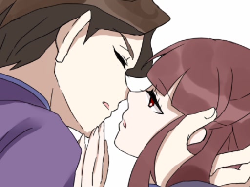 【手书】小魔女学园 cp向 安德鲁x亚可〖安亚kiss唾