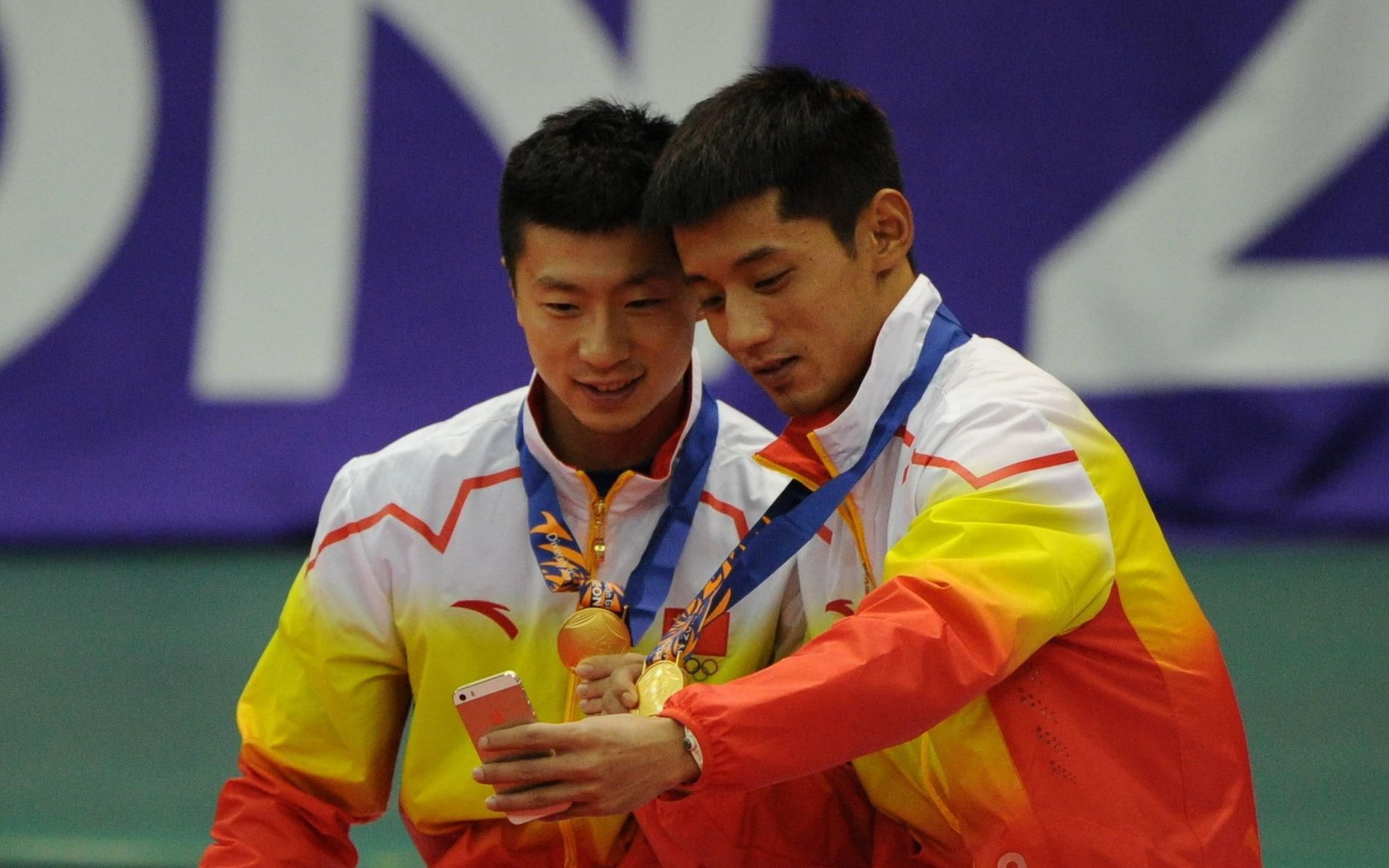 【胖球】大魔王,爱酱,马龙,张继科的《乒乒乓乓》cut_哔哩哔哩 (゜-゜