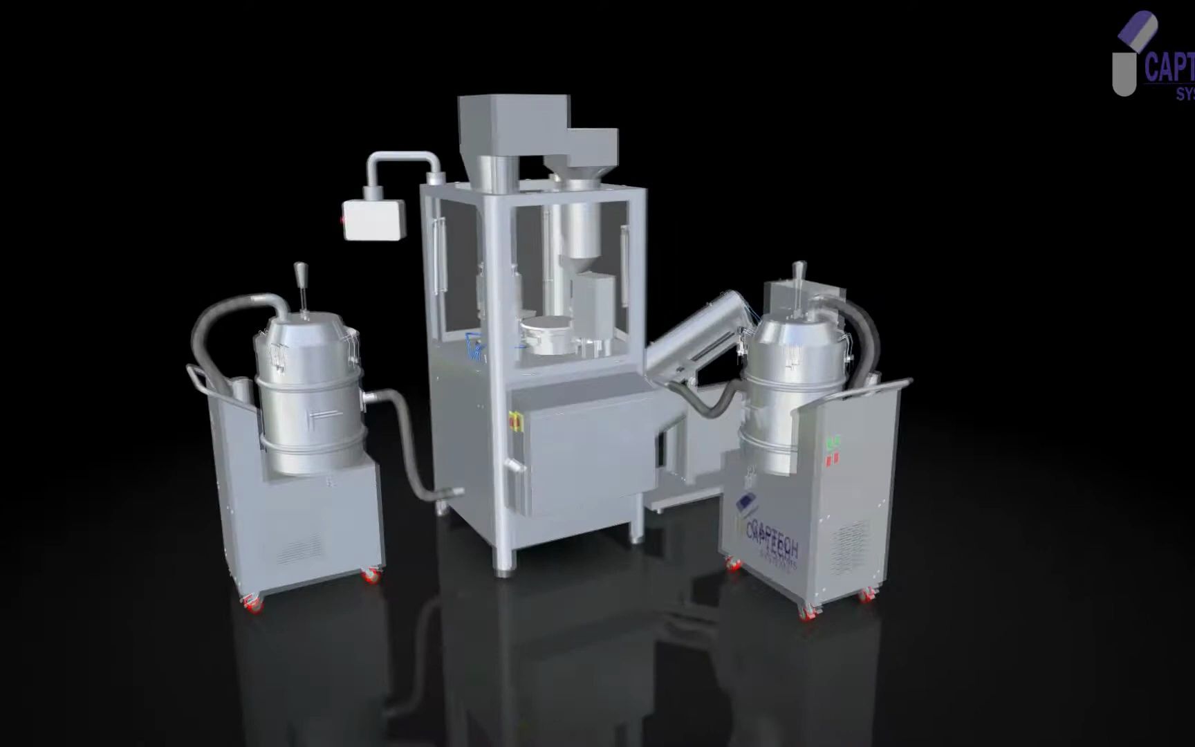 全自动胶囊充填机3D动画Capsule Filling Machine Fully Automatic | Capsule Filling Process哔哩哔哩bilibili