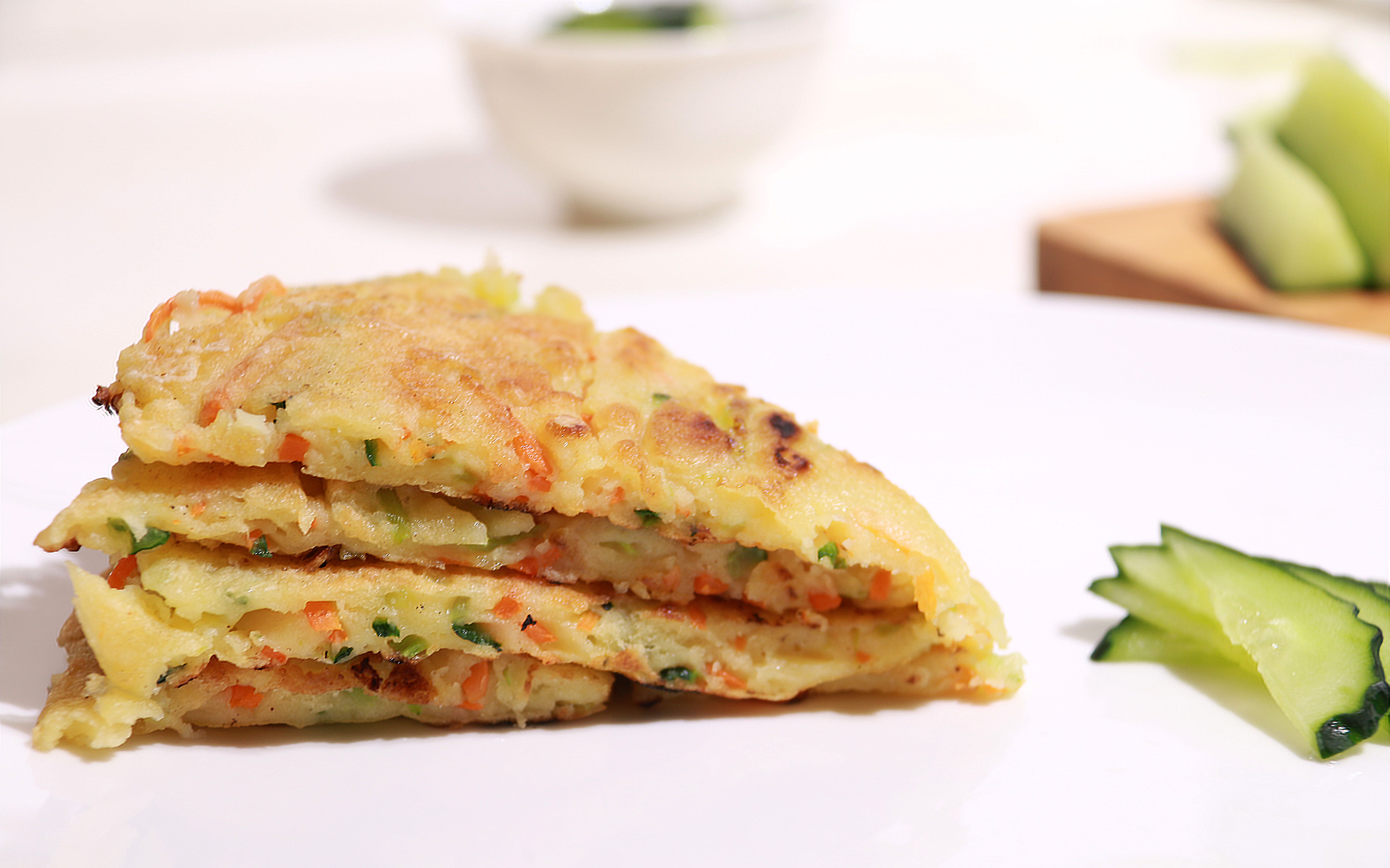 溯食者说|【菜谱】:健康美味简单易做——黄瓜早餐饼(宝宝们的最爱)