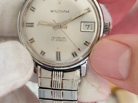 美国华生男士手动机械表17钻