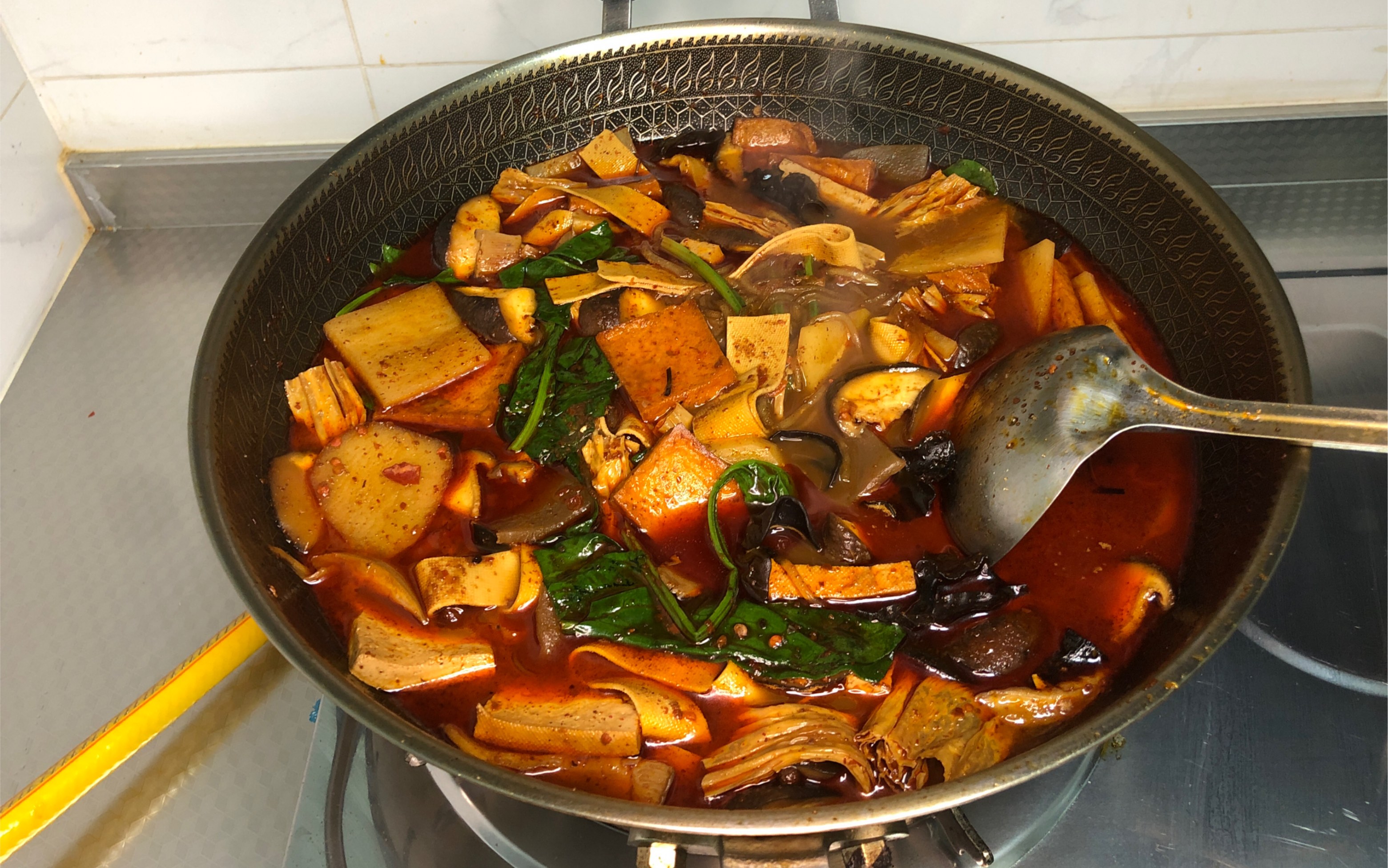 陕西大烩菜,麻辣麻辣的,下馍,下米饭,超级下饭._哔哩哔哩_bilibili