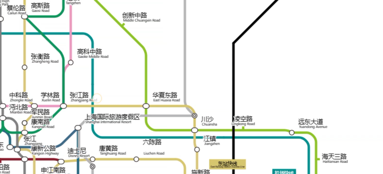 地铁上海13号线线路图图片