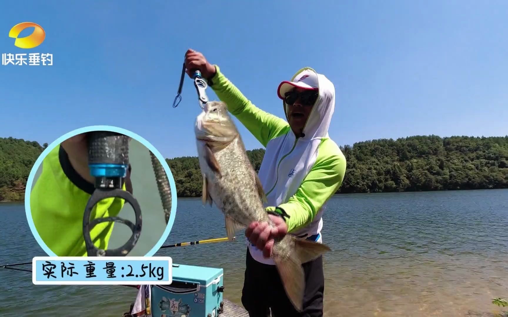 挑战邓刚老师记录能成功吗就这样钓鱼关雎河畔战鲢鳙下