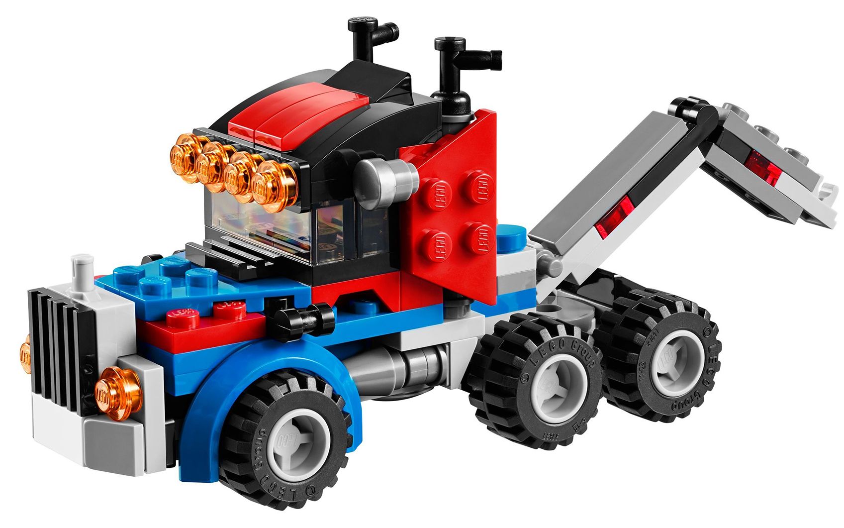 乐高lego 31033 创意百变3合1 拖车 2015速拼评测_哔哩哔哩 (゜-゜)つ