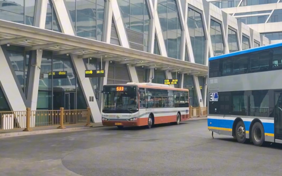 【北京公交】533路37232天通苑北枢纽站出站