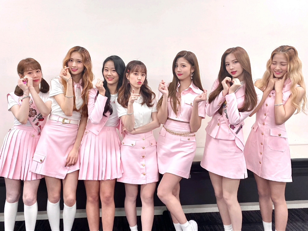 kpop女团7人.