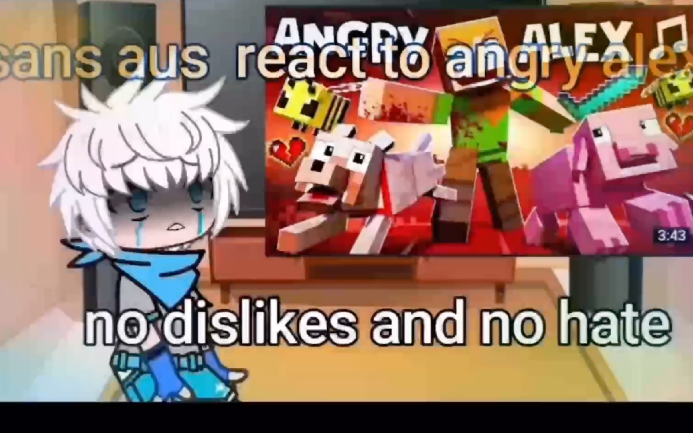 [图]sans AU's react to angry alex