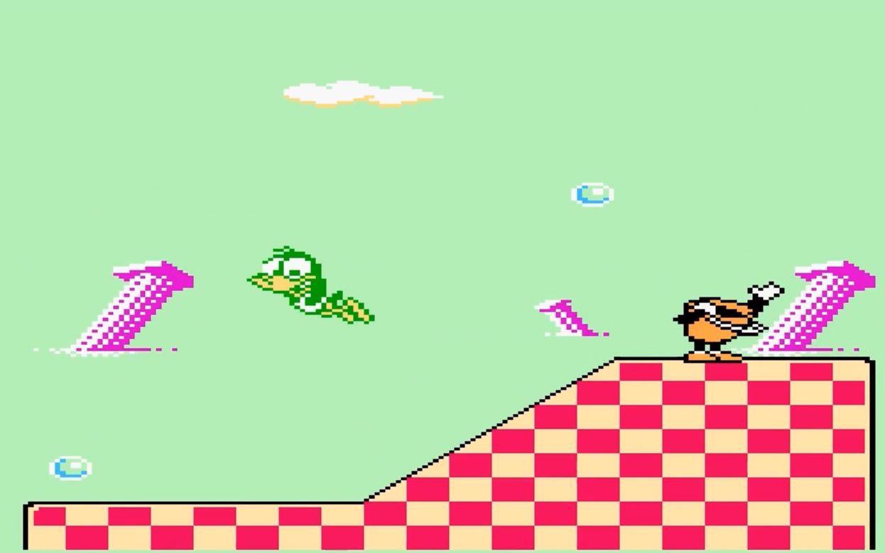 红白机游戏《兔宝宝大冒险》第五关