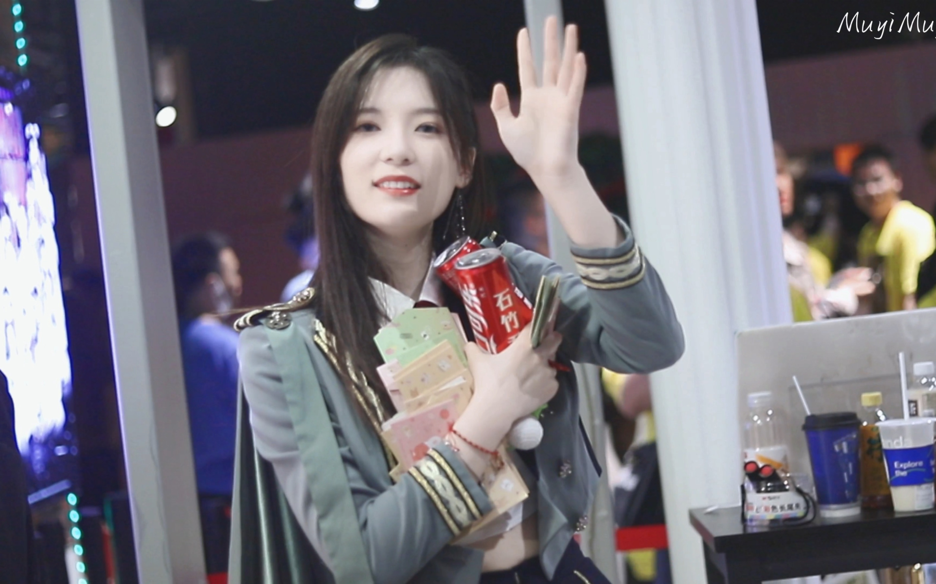 20231210 gnz48石竹君 星座公演击掌下班