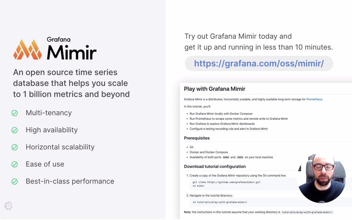 Grafana Mimir 发布 目前最具可扩展性开源时序数据库哔哩哔哩bilibili