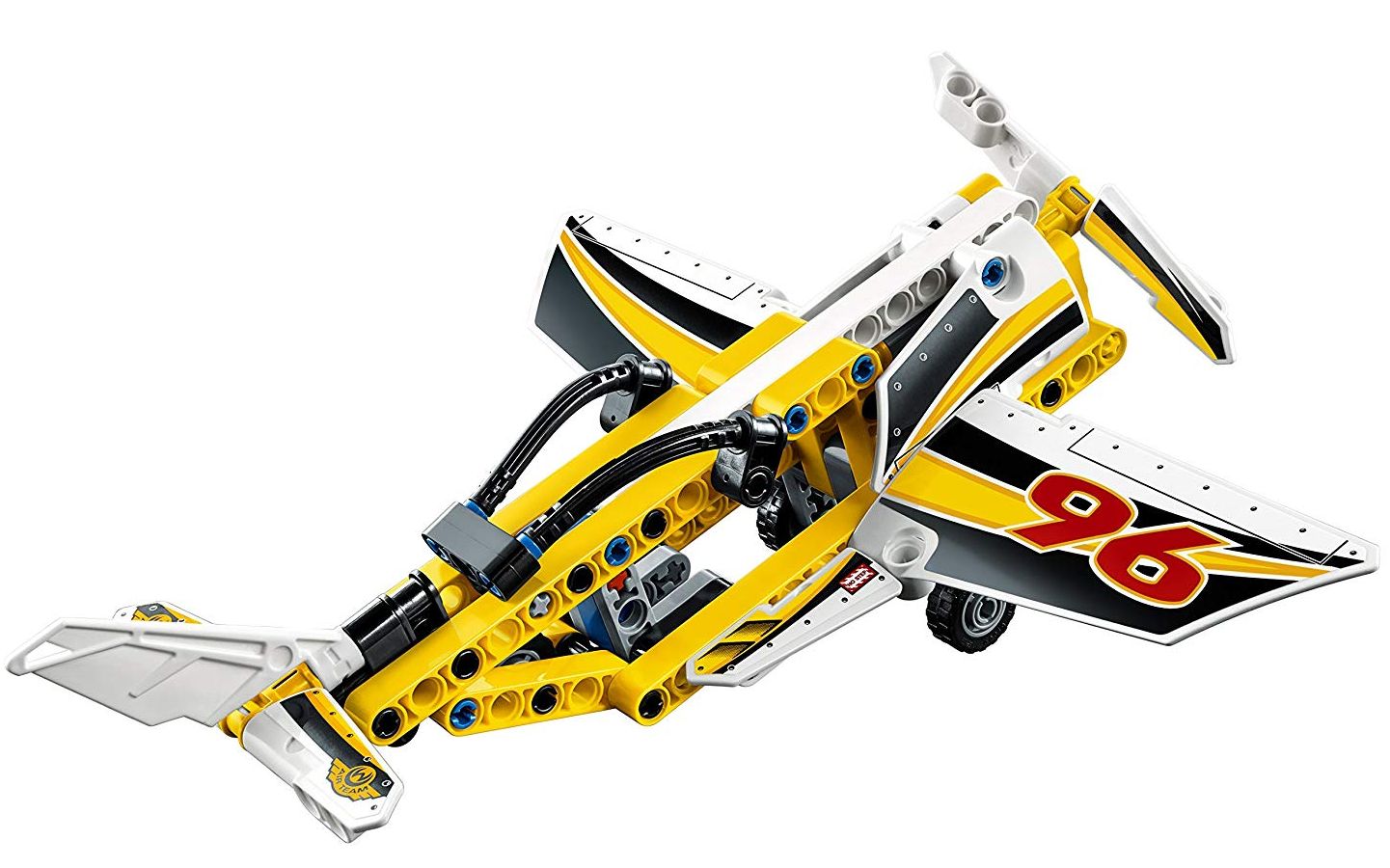 乐高lego 42044 科技机械组 特技表演喷气飞机 2016速拼评测_哔哩哔哩