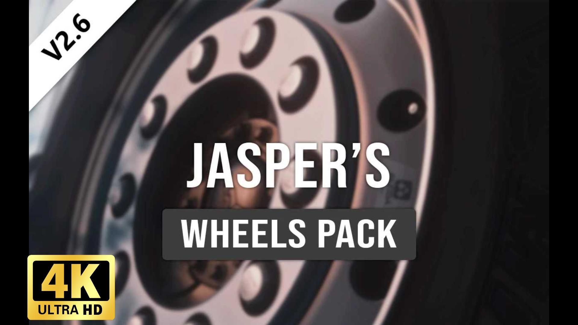 1.47轮胎+轮毂mod:Jasper's Wheel Pack v2.6|欧洲卡车模拟2哔哩哔哩bilibili欧洲卡车模拟2游戏攻略