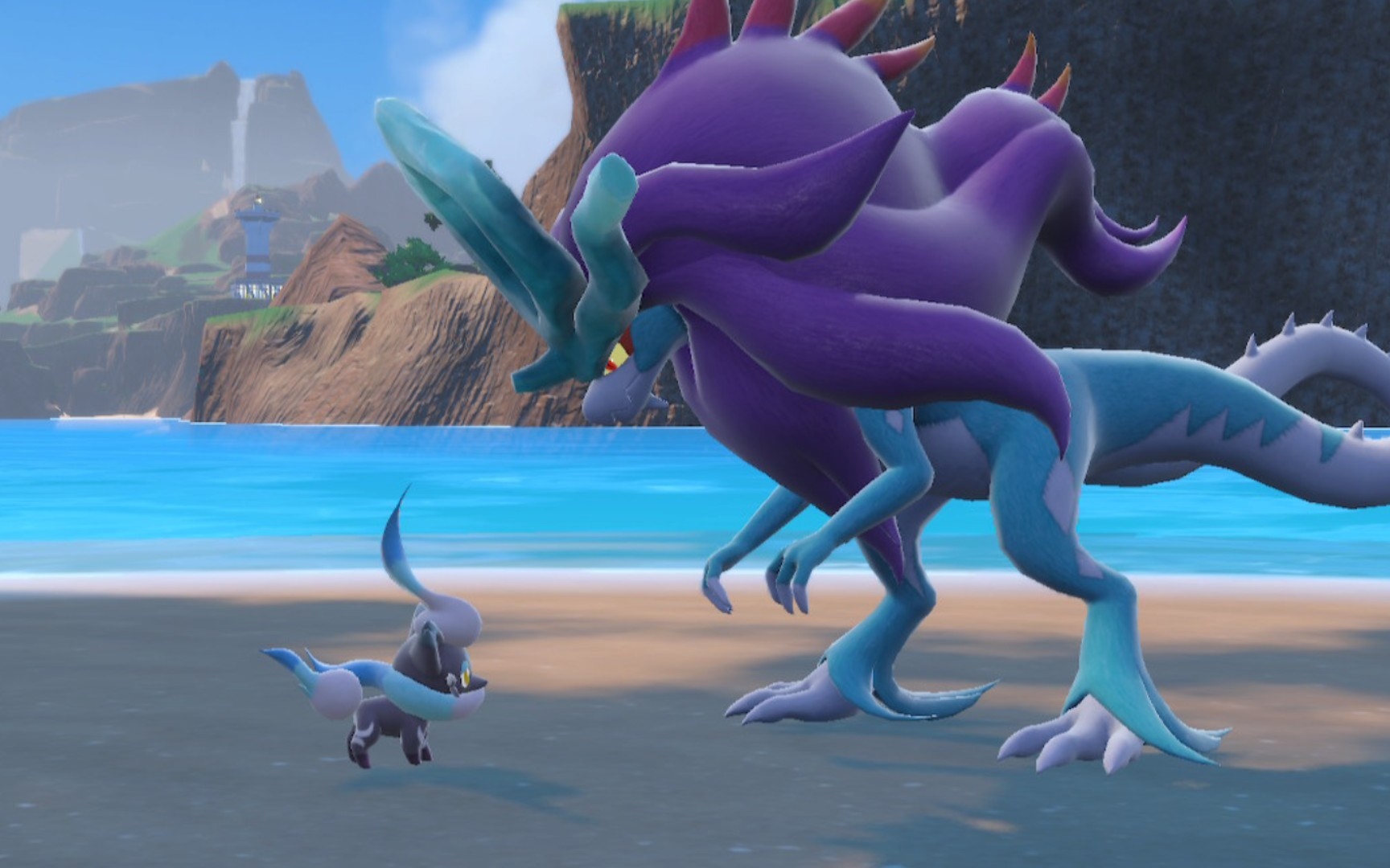 【宝可梦 朱紫】级别对战 双打 ——波荡水 晴天队大将 水火龙全打击